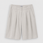 LouLou Shorts Cotton, Lys sand (khaki)