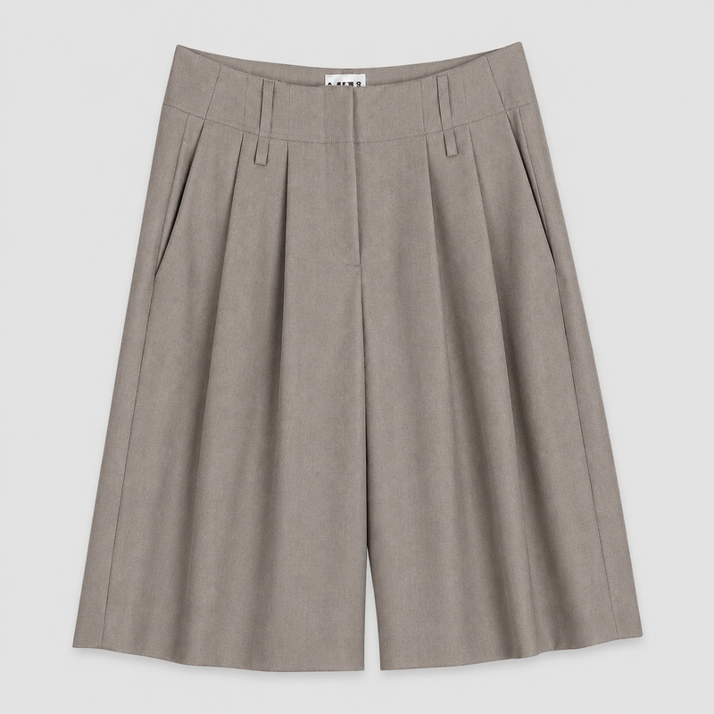 LouLou Shorts, Beige Melange