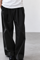 LouLou Cotton Pants, Black