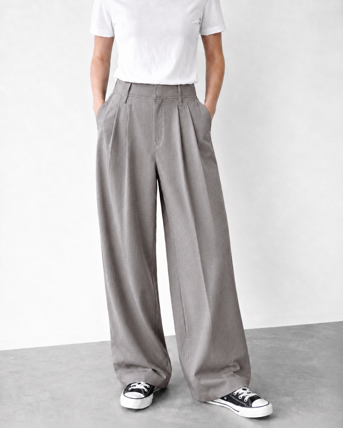 LouLou Pants, Beige Melange