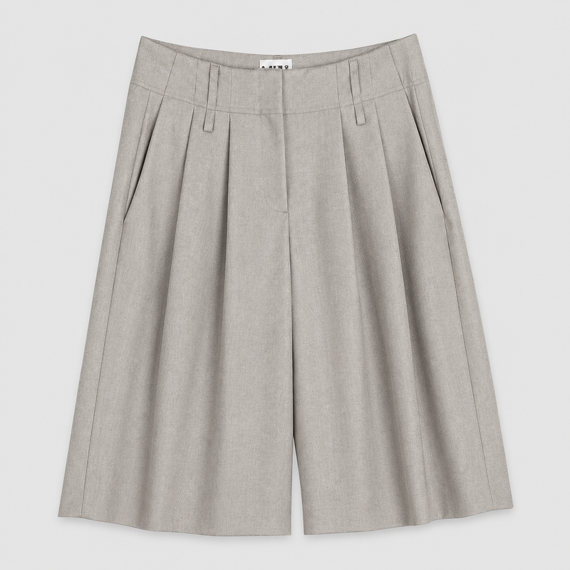 LouLou Shorts, Beige Melange