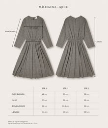 Freja Dress, Black Check