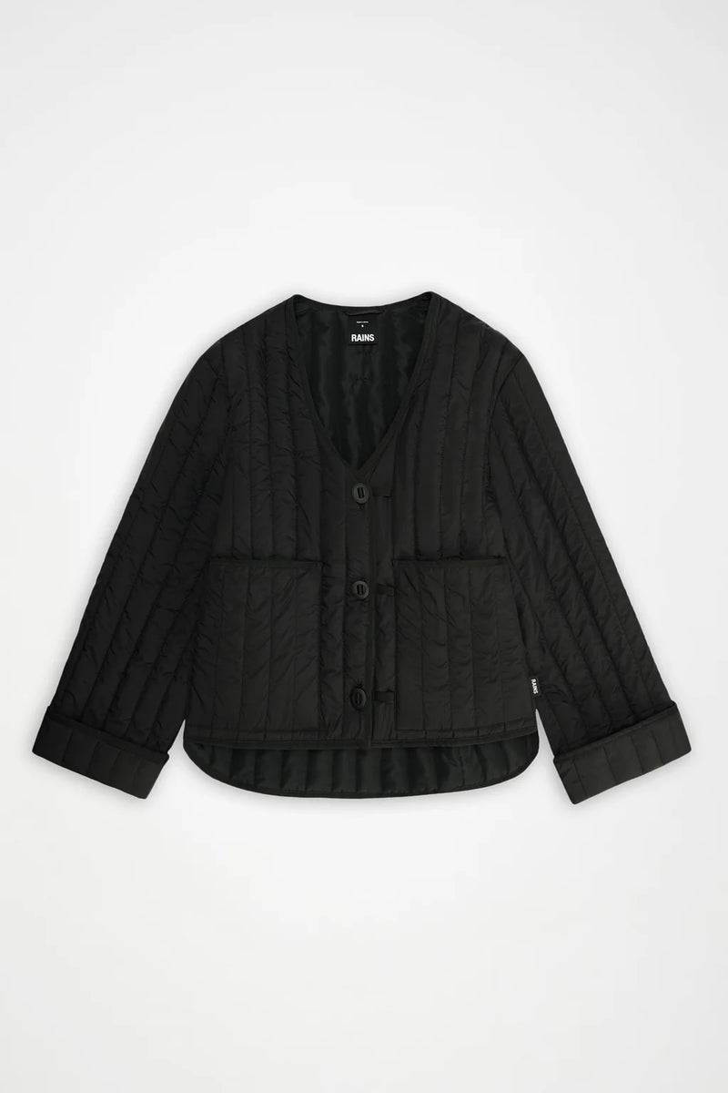 Banja short Liner jacket, Black