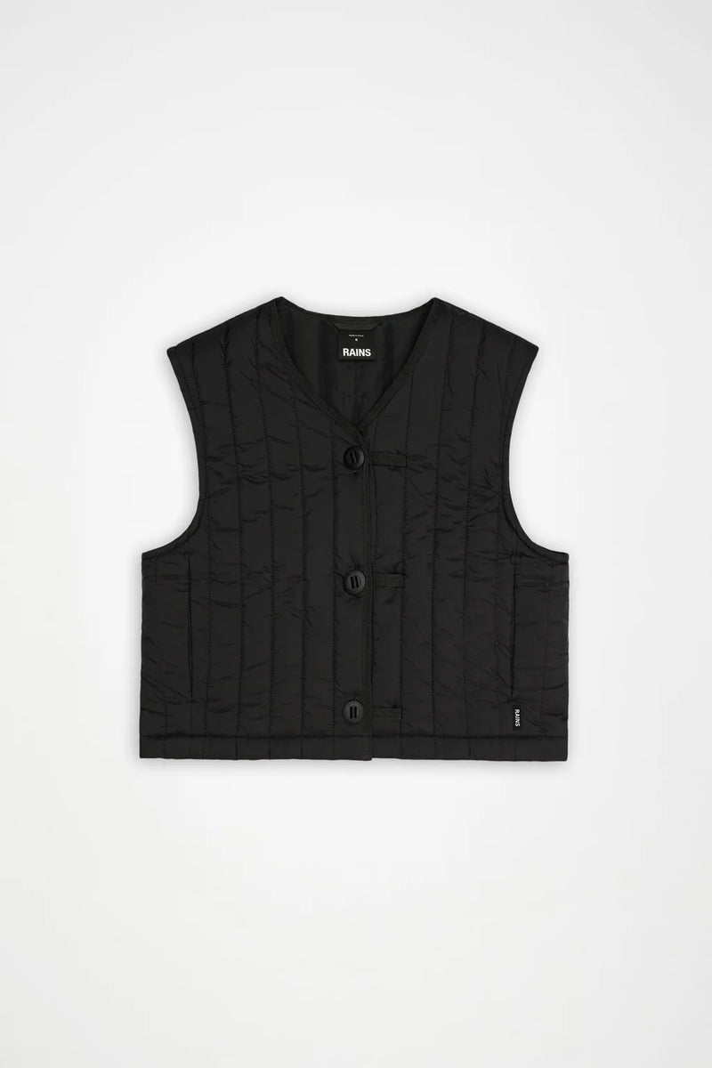 Banja Short Liner Vest, Black
