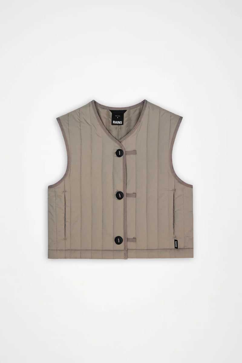 Banja Short Liner Vest, Cinder
