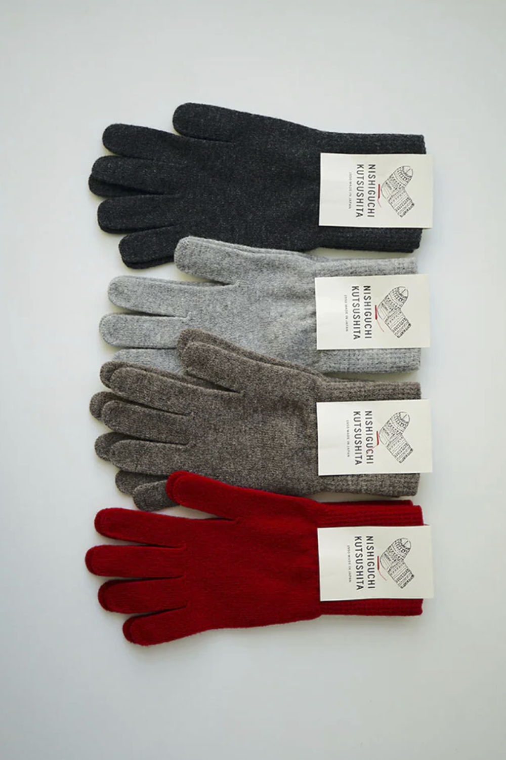Teni Merino Wool Gloves, Mocha Brown