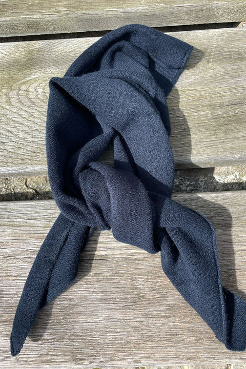 Cashmere tørklæde, Navy
