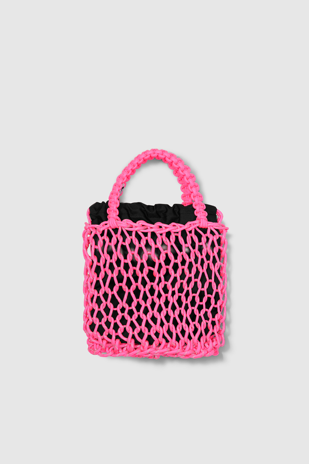 Mesh Bag Small, Pink Reflective