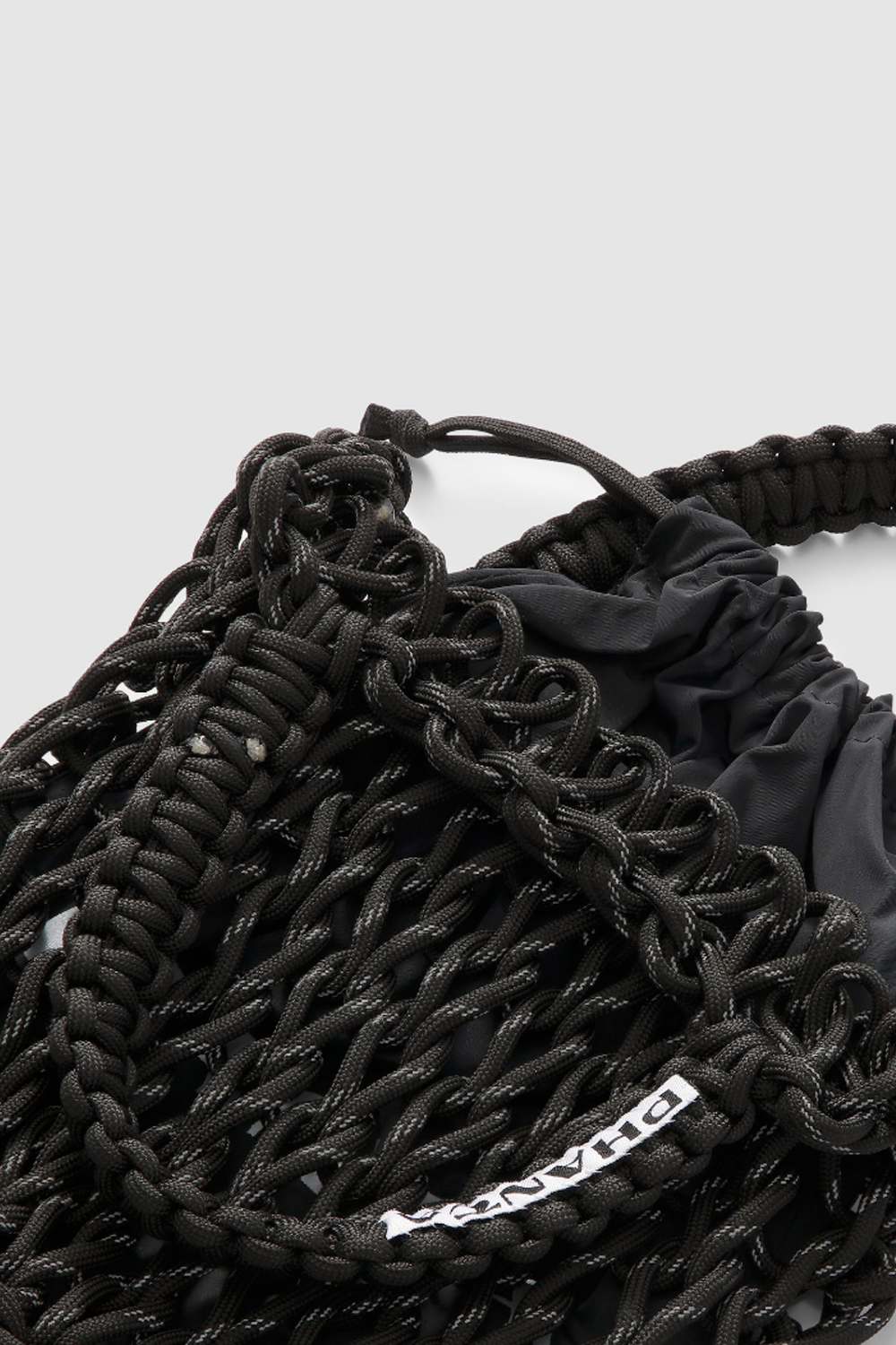 Mesh Bag Small, Black Reflective