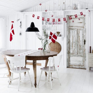 Flagranke, stor - 10 Flag 320 cm - Kontinue.dk