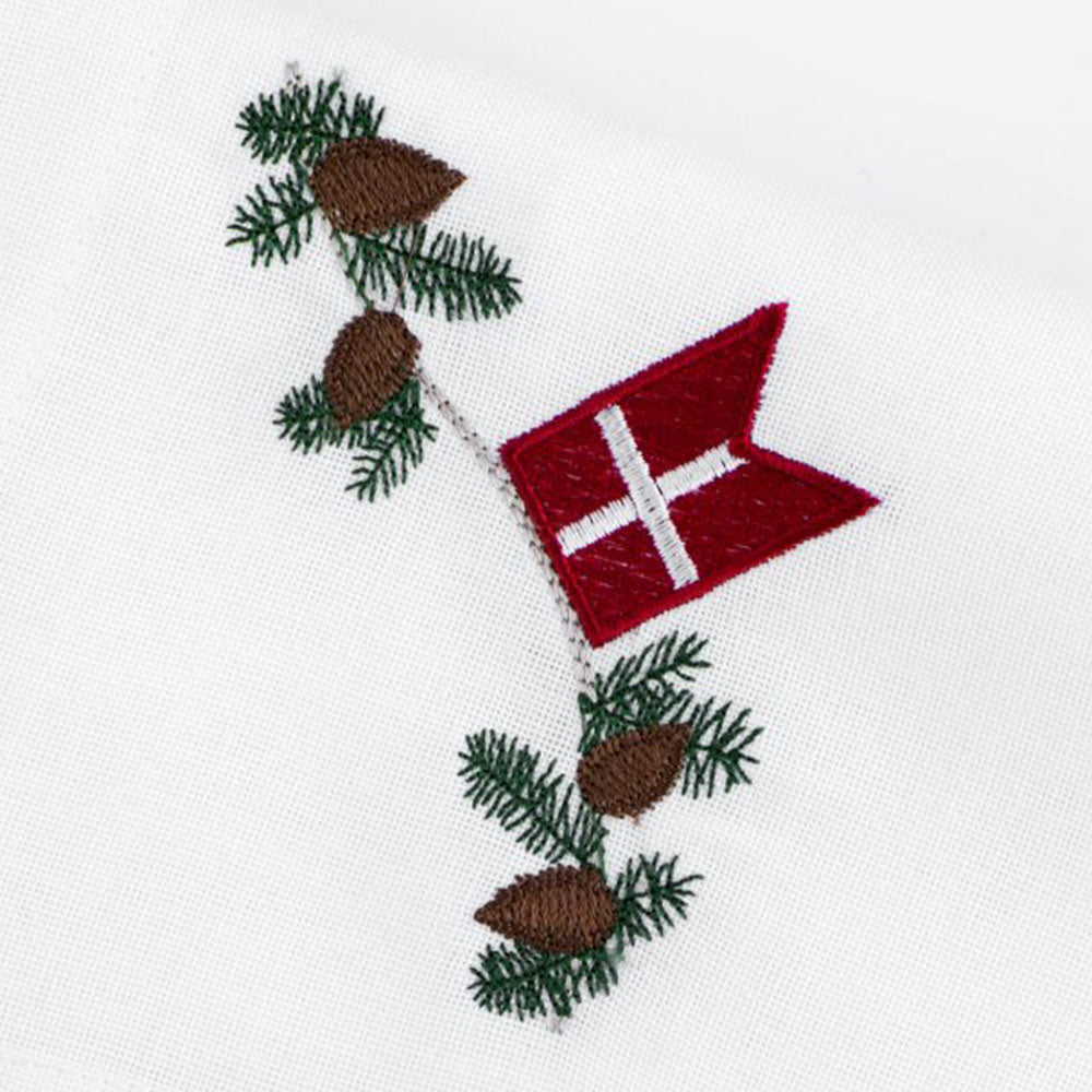 Juleserviet, Dannebrog