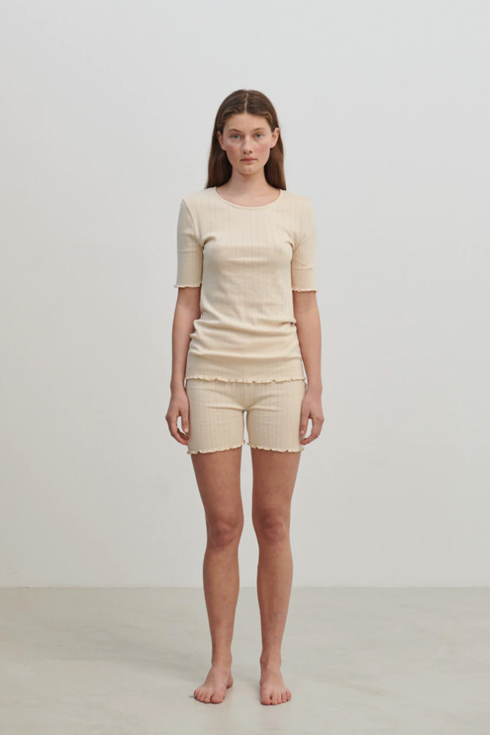 Edie T-shirt, Light Beige