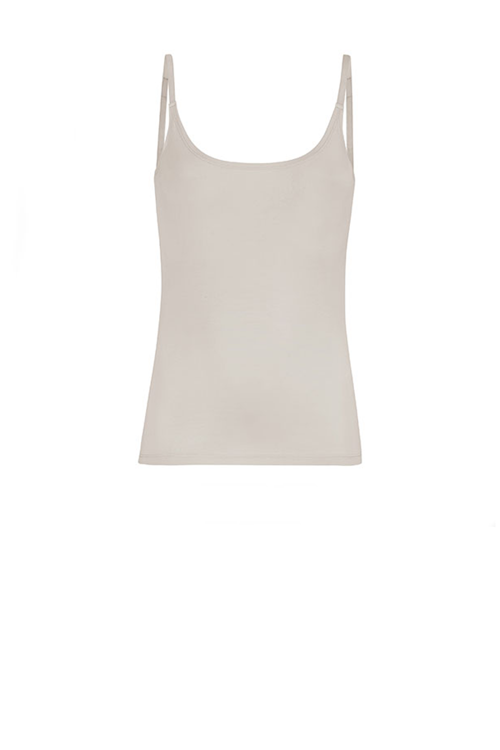Penelope Singlet Top, Bleached sand