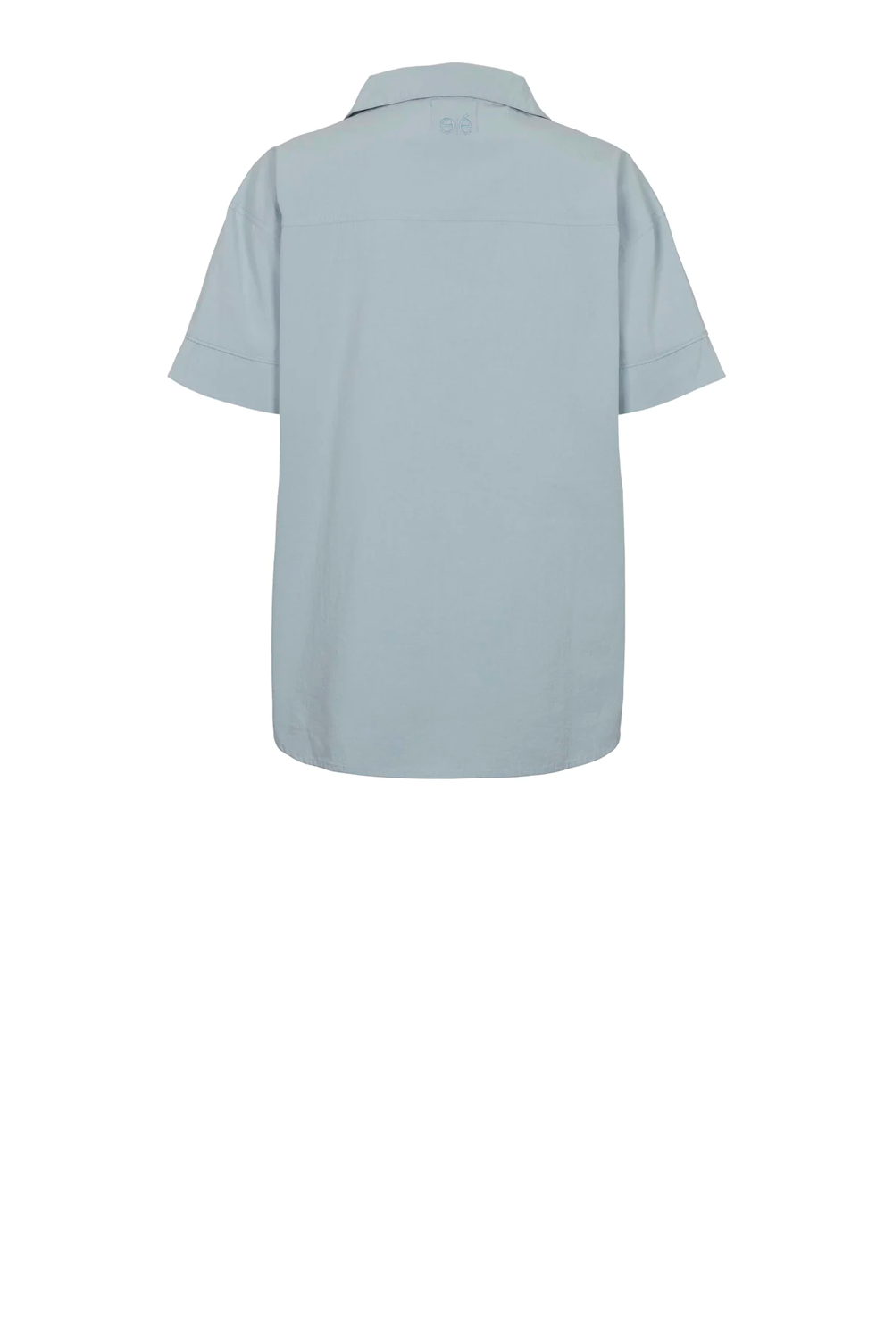 Ruby Resort Shirt, Blue Fog