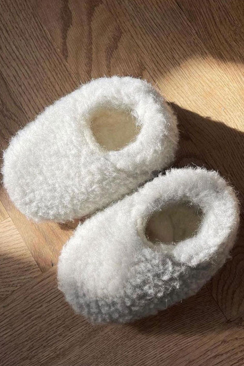 Slippers BØRN, Taupe
