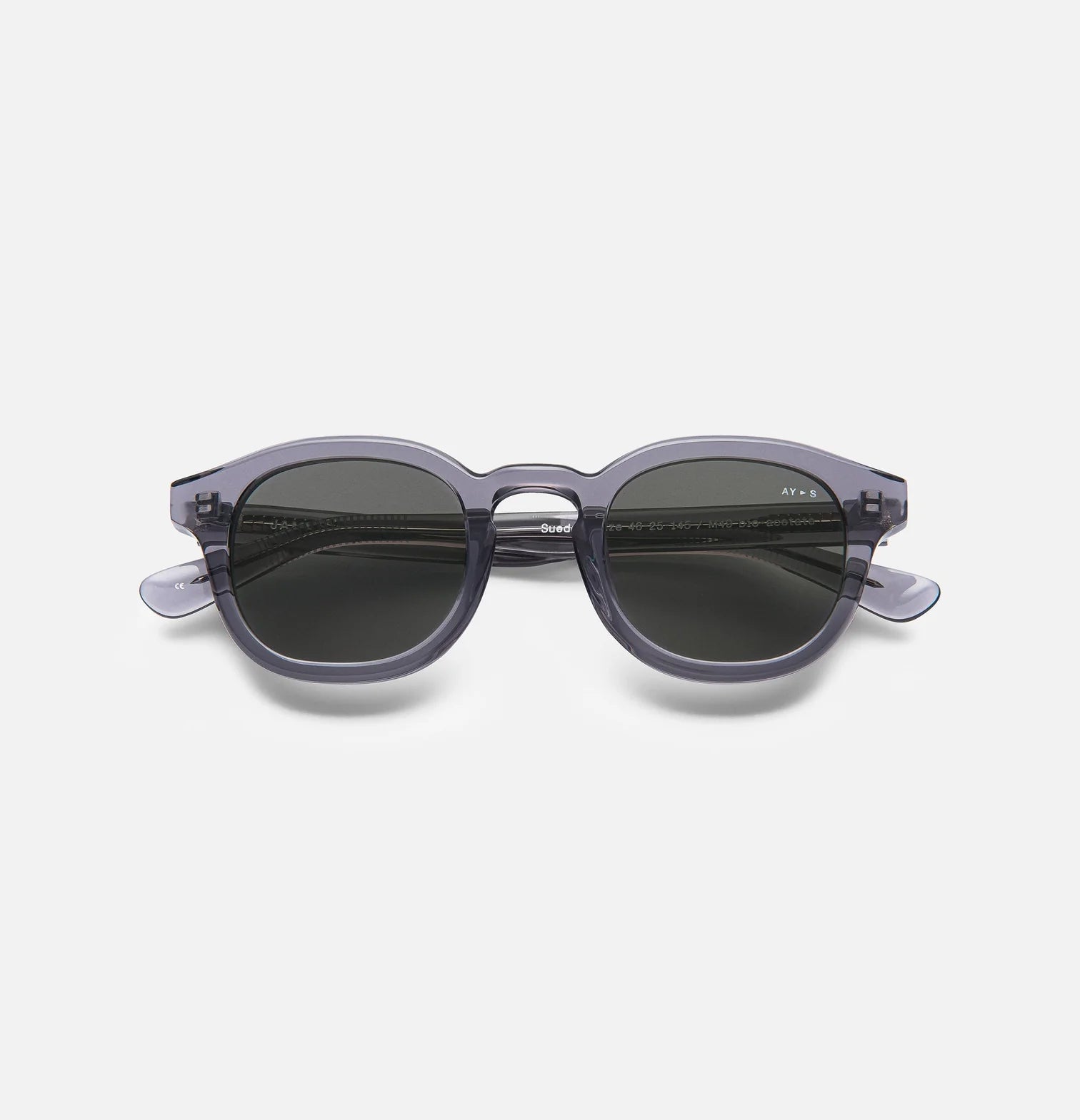 Suede, Transparent Grey